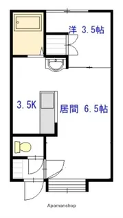 ロイヤルタウンE棟【1階】の間取り