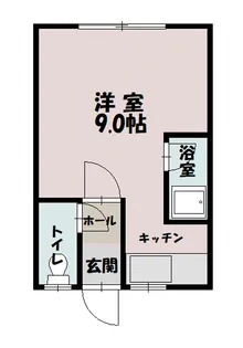 エルハイツ【G号室】の間取り