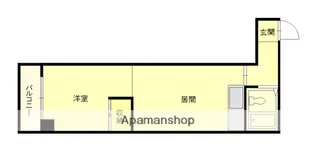 ラシアール2条通【3階】の間取り