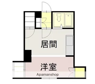 ラシアール2条通【405号室】の間取り