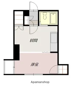 ラシアール2条通【205号室】の間取り