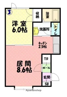 アルトⅤ【1階】の間取り