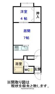 COTTON HOUSE20【2階】の間取り