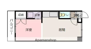 ビジョン【4階】の間取り