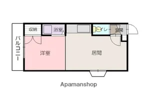 ビジョン【5階】の間取り