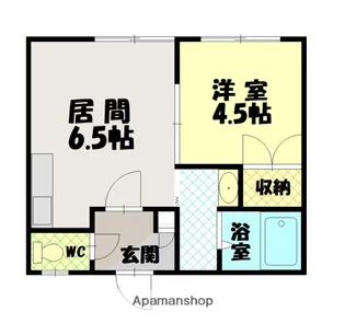 メリット7・6【2階】の間取り