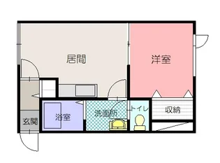 LAMIS EAST【1階】の間取り