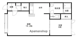レグルス【1階】の間取り