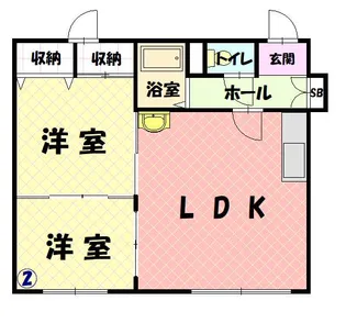 FREIA【402号室】の間取り