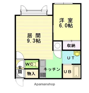 シエルエトワール【2階】の間取り