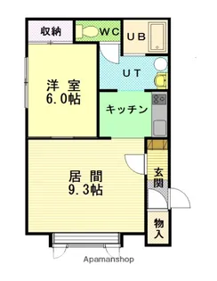 シエルエトワール【1階】の間取り