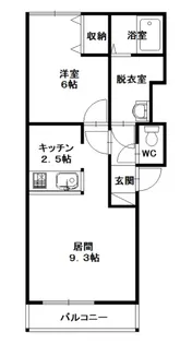 SYMPHONY【3階】の間取り