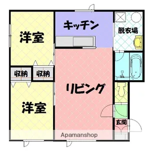 パルフェ・N【201号室】の間取り