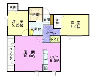 ARCANO【2階】の間取り