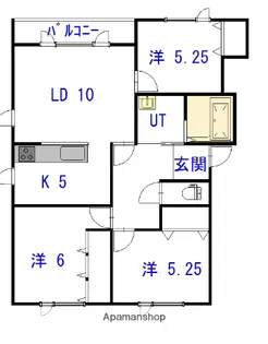 ARCANO(アルカーノ)【2階】の間取り