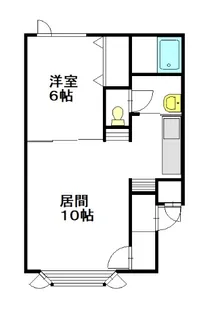 ESTYティアラ【1階】の間取り