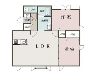 WILL B【2階】の間取り