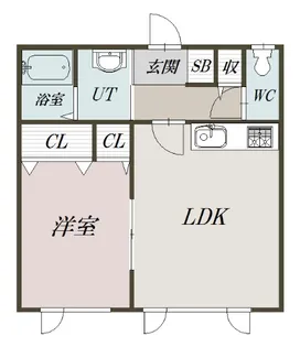 WILL B【2階】の間取り