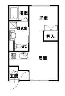 コスモス【2階】の間取り