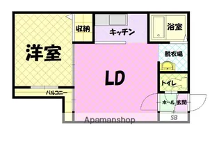 プチメゾン2・16【3階】の間取り