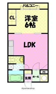 ガーデンハウス【2階】の間取り