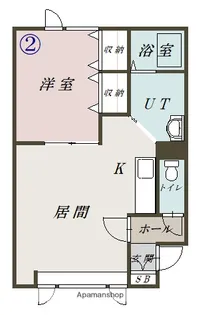 トーワ北門16【202号室】の間取り