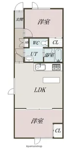 Mメゾン【2階】の間取り