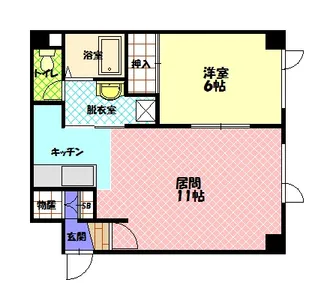 パミール【2階】の間取り