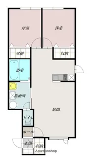 アンジェ317【1階】の間取り