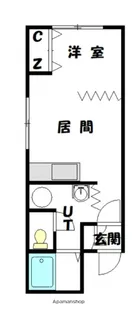 ルミネンス・ユー【1階】の間取り