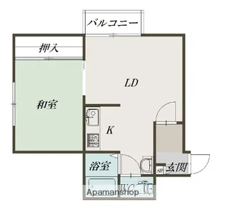 イーグル311【5階】の間取り