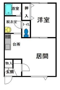 PLANT【202号室】の間取り