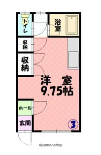 フローラルハイツ【2階】の間取り