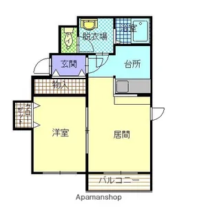 サウスコーポ【3階】の間取り