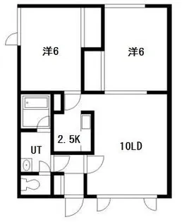 ハイツ来夢来人【101号室】の間取り