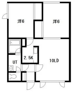 ハイツ来夢来人【1階】の間取り