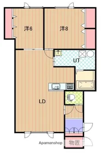 クレッシェンド【102号室】の間取り