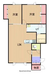 クレッシェンド【202号室】の間取り