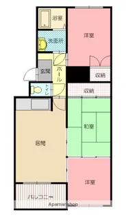ファミール東光【3階】の間取り