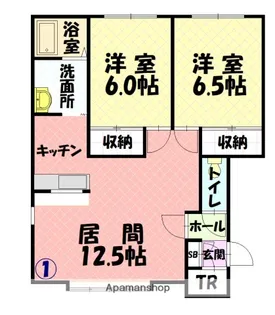 コープランドⅠ【1階】の間取り