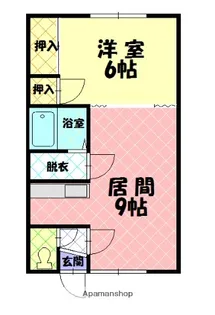 豊岡4・2コーポ【2階】の間取り