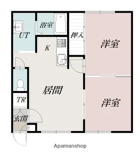 セレナハイツ【2階】の間取り