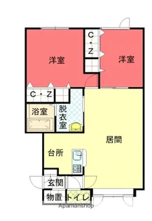 アシルA【2階】の間取り