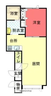 アシルA【2階】の間取り