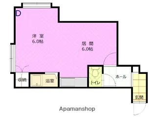 マジョリカA【2階】の間取り