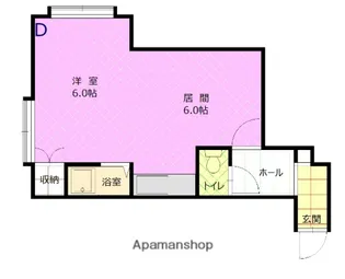 マジョリカA【2階】の間取り