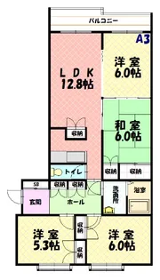 きららパートⅡ【1階】の間取り