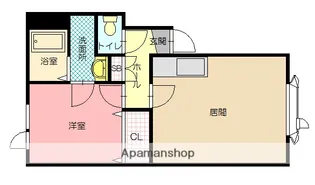 ロシェルⅡ【203号室】の間取り