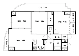ノルテ6条通弐番館【0605号室】の間取り