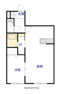 REVE2(旧 山忠マンション)【2階】の間取り